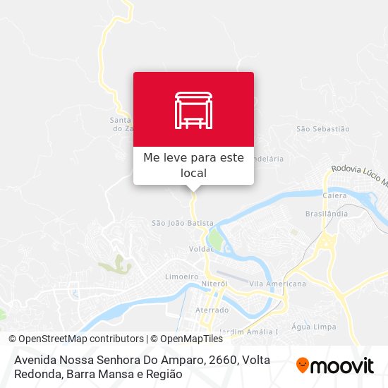 Avenida Nossa Senhora Do Amparo, 2660 mapa