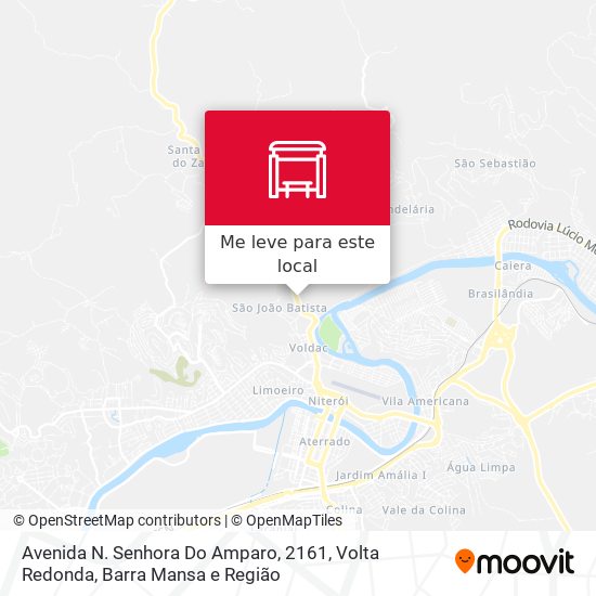 Avenida N. Senhora Do Amparo, 2161 mapa