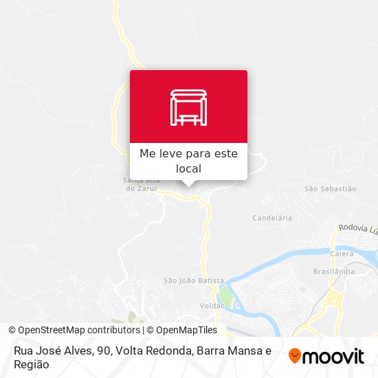 Rua José Alves, 90 mapa