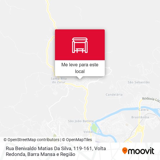 Rua Benivaldo Matias Da Silva, 119-161 mapa