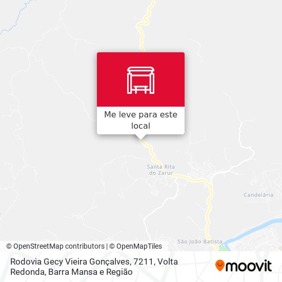 Rodovia Gecy Vieira Gonçalves, 7211 mapa