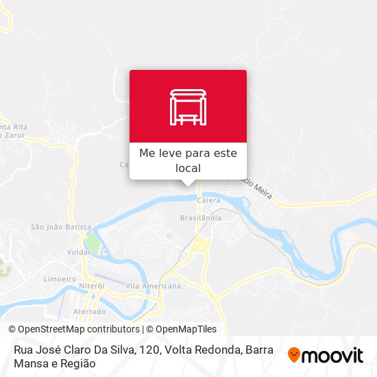 Rua José Claro Da Silva, 120 mapa