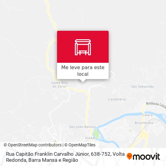 Rua Capitão Franklin Carvalho Júnior, 638-752 mapa