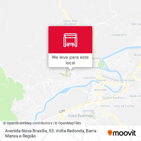 Avenida Nova Brasília, 53 mapa