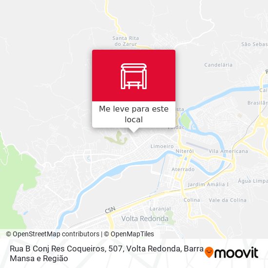 Rua B Conj Res Coqueiros, 507 mapa