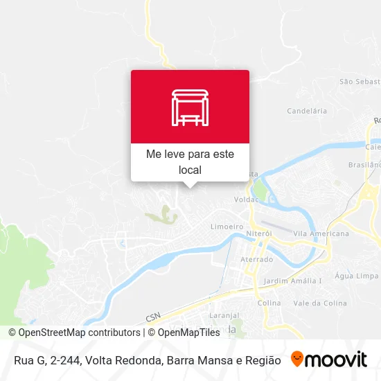 Rua G, 2-244 mapa