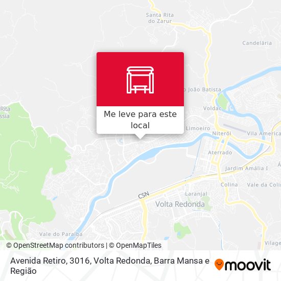 Avenida Retiro, 3016 mapa