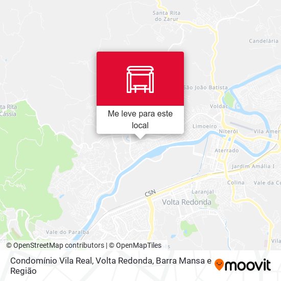 Condomínio Vila Real mapa