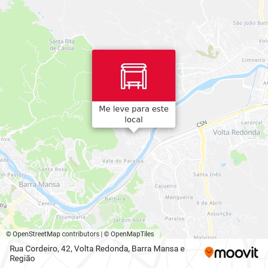 Rua Cordeiro, 42 mapa