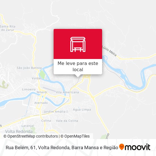 Rua Belém, 61 mapa