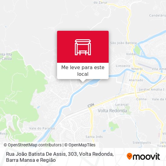 Rua João Batista De Assis, 303 mapa