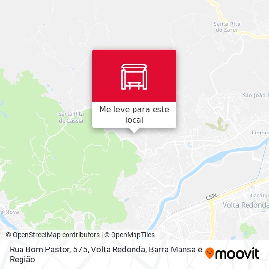 Rua Bom Pastor, 575 mapa
