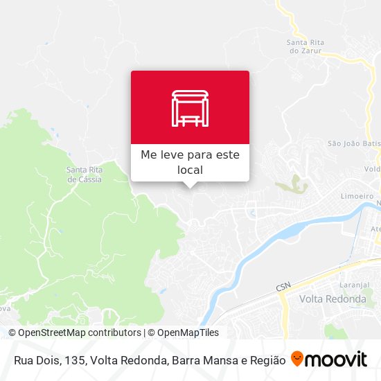 Rua Dois, 135 mapa