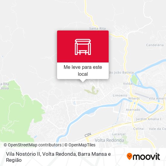 Vila Nostório II mapa