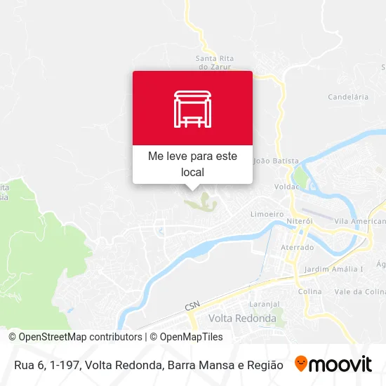 Rua 6, 1-197 mapa
