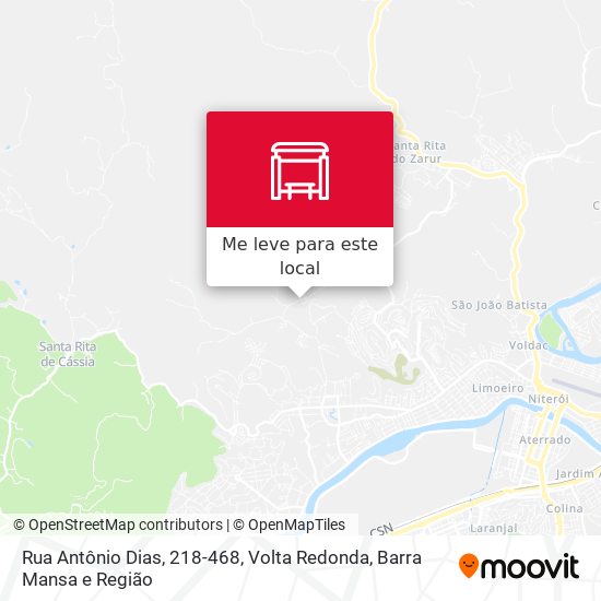 Rua Antônio Dias, 218-468 mapa