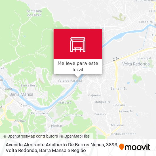 Avenida Almirante Adalberto De Barros Nunes, 3893 mapa