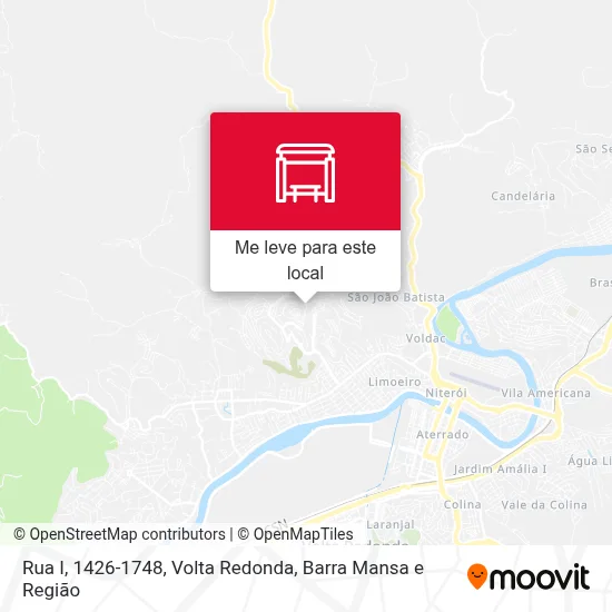 Rua I, 1426-1748 mapa