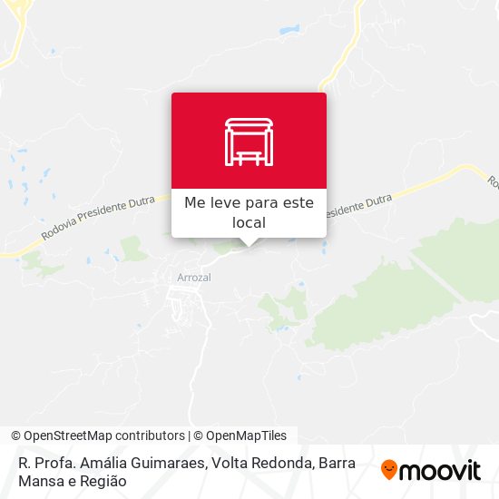 R. Profa. Amália Guimaraes mapa