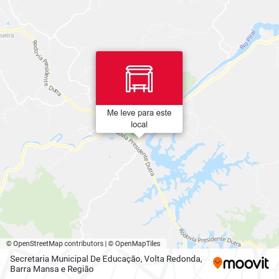 Secretaria Municipal De Educação mapa