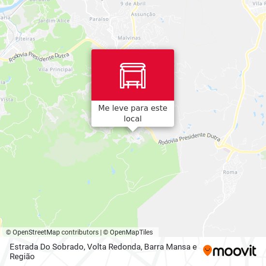 Estrada Do Sobrado mapa