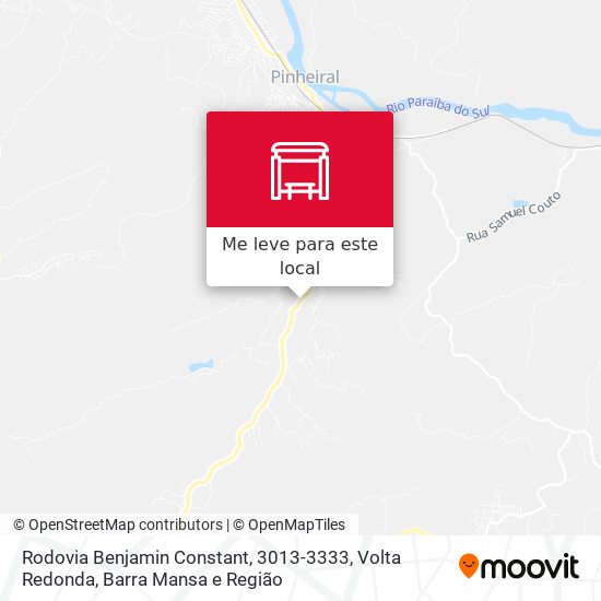 Rodovia Benjamin Constant, 3013-3333 mapa