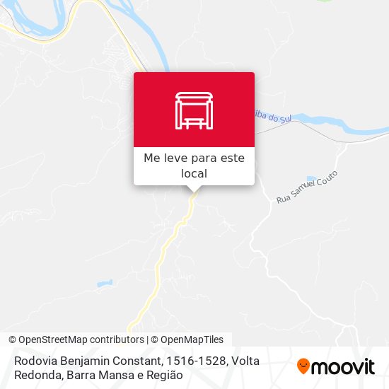 Rodovia Benjamin Constant, 1516-1528 mapa