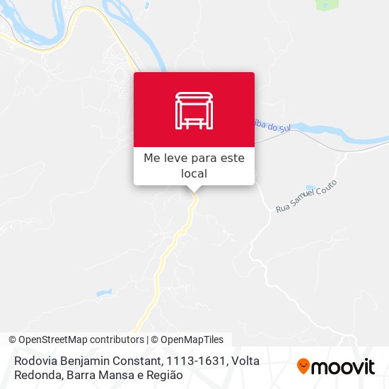 Rodovia Benjamin Constant, 1113-1631 mapa