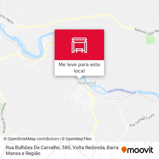 Rua Bulhões De Carvalho, 580 mapa