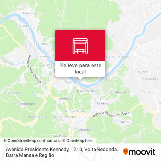 Avenida Presidente Kennedy, 1210 mapa