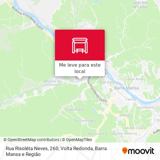Rua Risolêta Neves, 260 mapa