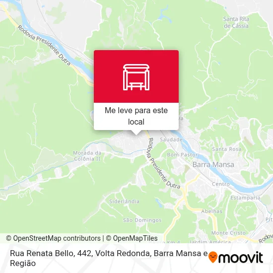 Rua Renata Bello, 442 mapa