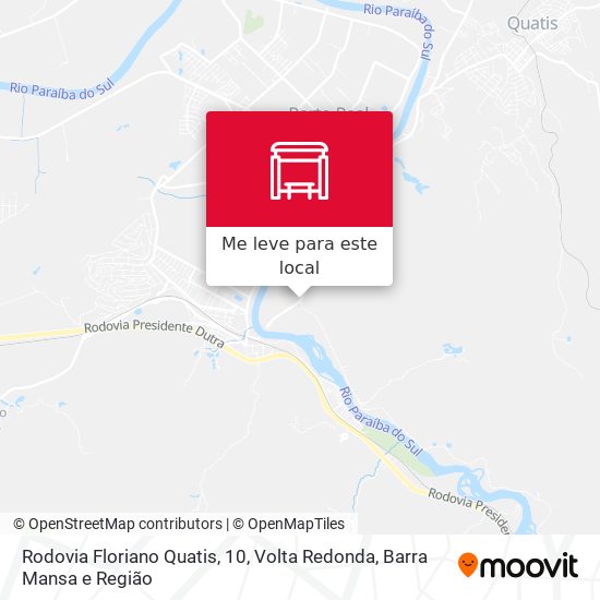Rodovia Floriano Quatis, 10 mapa
