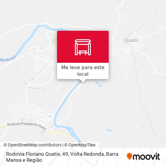 Rodovia Floriano Quatis, 49 mapa
