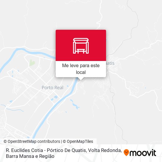 R. Euclídes Cotia - Pórtico De Quatis mapa