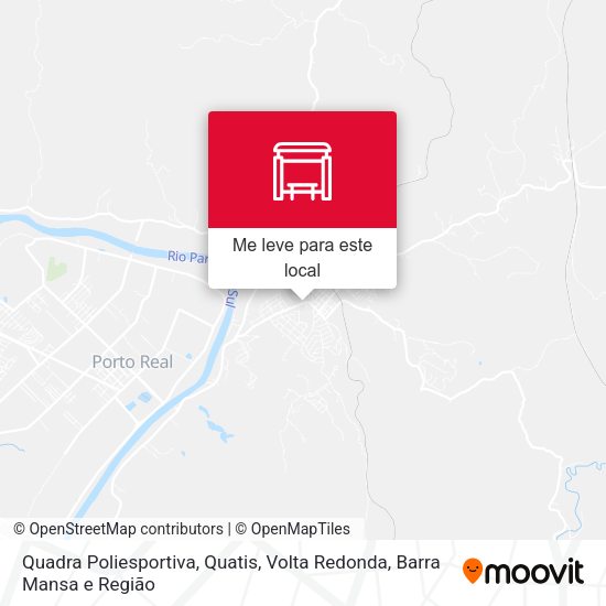 Quadra Poliesportiva, Quatis mapa