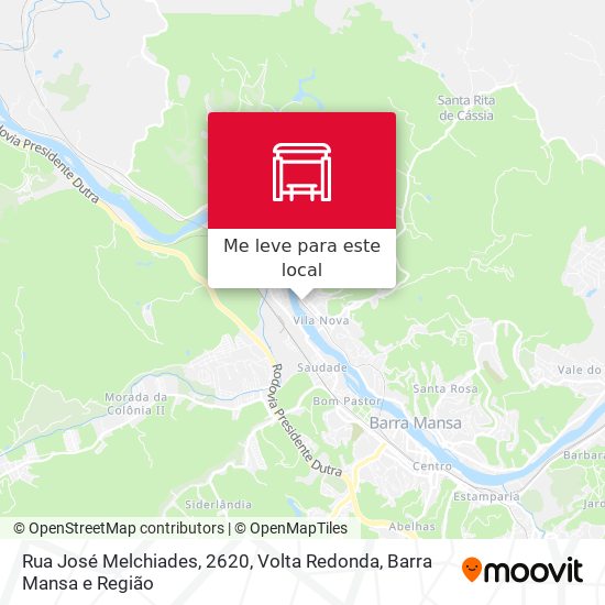 Rua José Melchiades, 2620 mapa