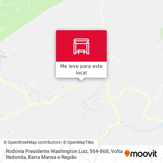 Rodovia Presidente Washington Luiz, 564-868 mapa