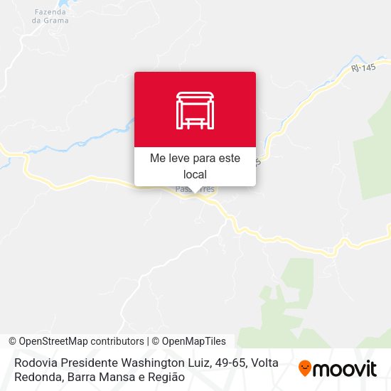 Rodovia Presidente Washington Luiz, 49-65 mapa