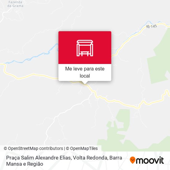 Praça Salim Alexandre Elias mapa