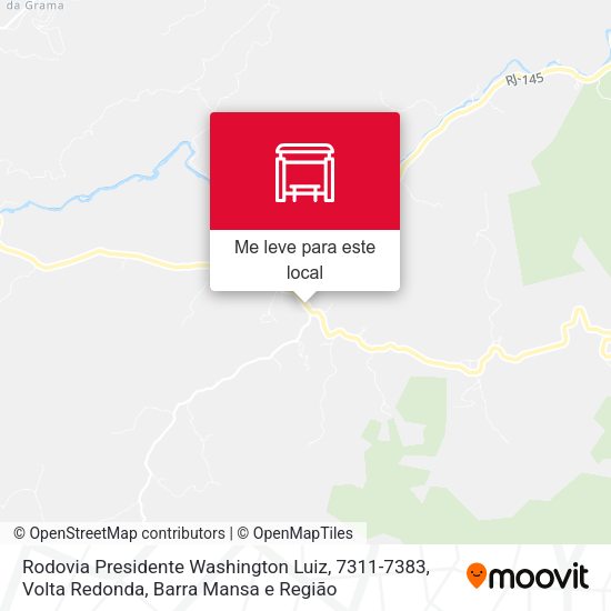 Rodovia Presidente Washington Luiz, 7311-7383 mapa