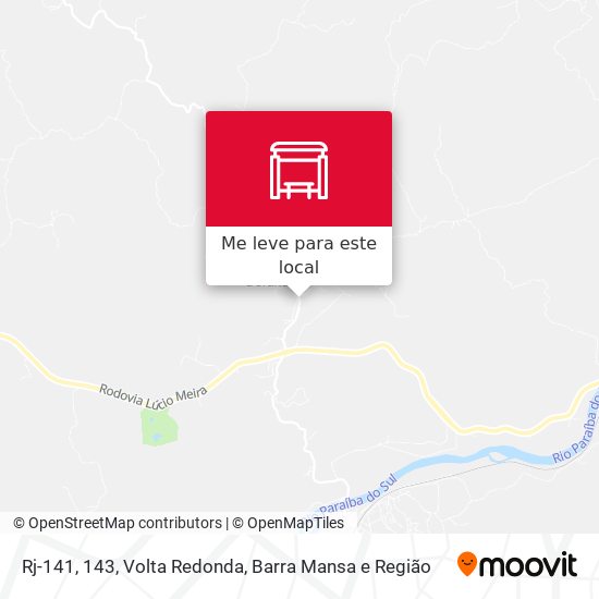 Rj-141, 143 mapa