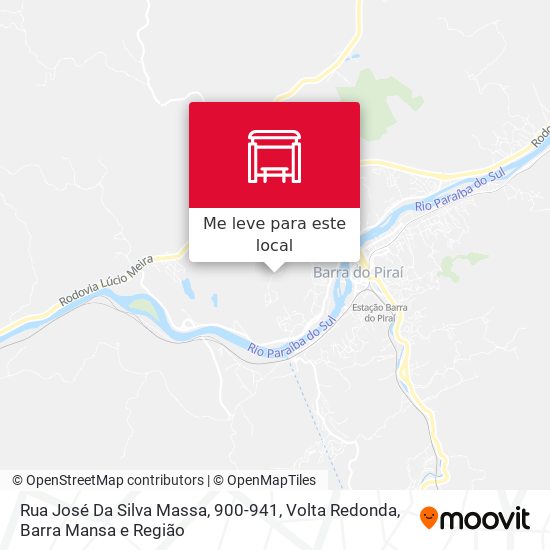 Rua José Da Silva Massa, 900-941 mapa