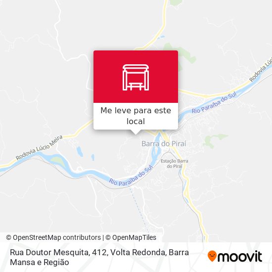 Rua Doutor Mesquita, 412 mapa
