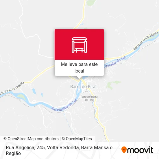 Rua Angélica, 245 mapa