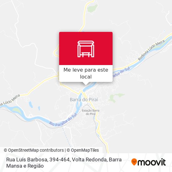 Rua Luís Barbosa, 394-464 mapa