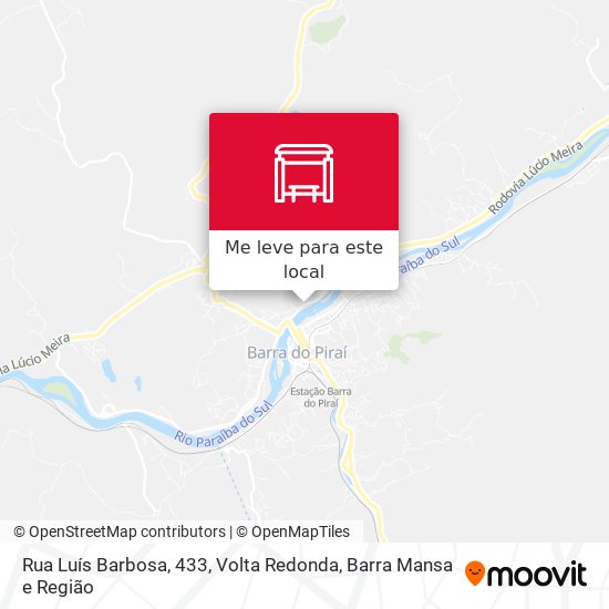 Rua Luís Barbosa, 433 mapa
