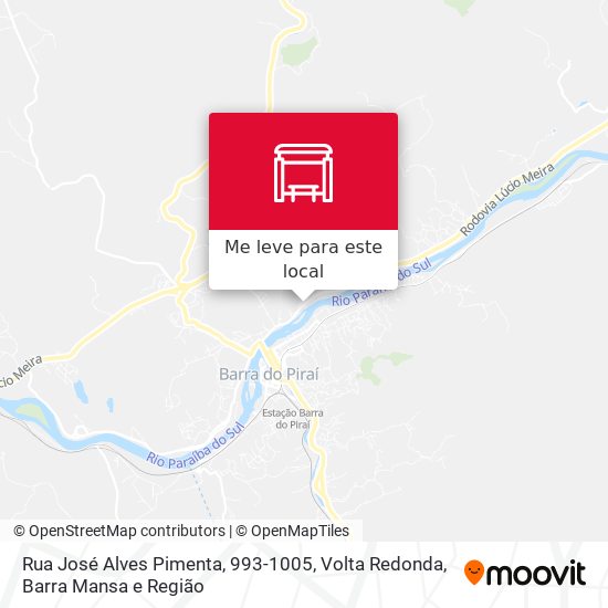 Rua José Alves Pimenta, 993-1005 mapa