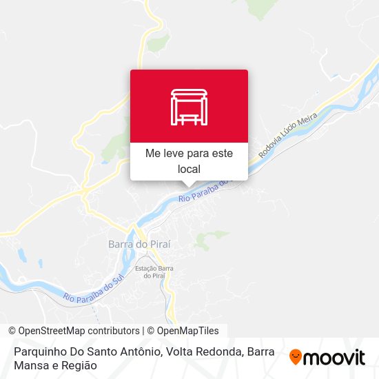 Parquinho Do Santo Antônio mapa