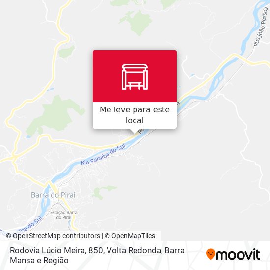 Rodovia Lúcio Meira, 850 mapa
